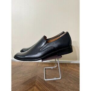 Baronett Handcrafted Leather Square Toe Loafers Mexico Corpcore Church Black 9.5